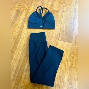 Nike Dry-Fit workout set in size S